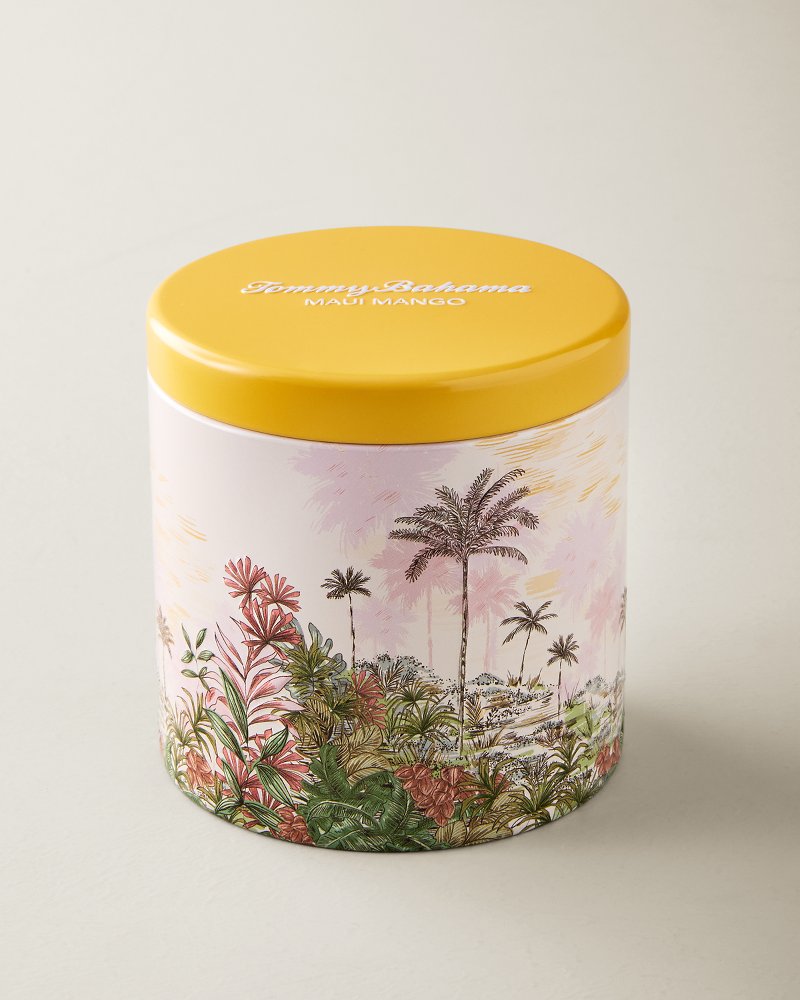 Maui Mango Embossed 10.6-oz. Candle Tin