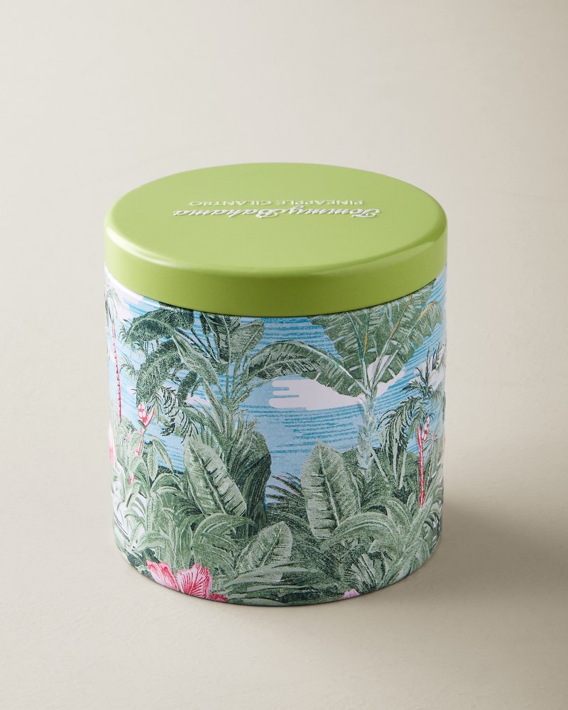 Pineapple Cilantro Embossed Candle Tin - Thumbnail 2