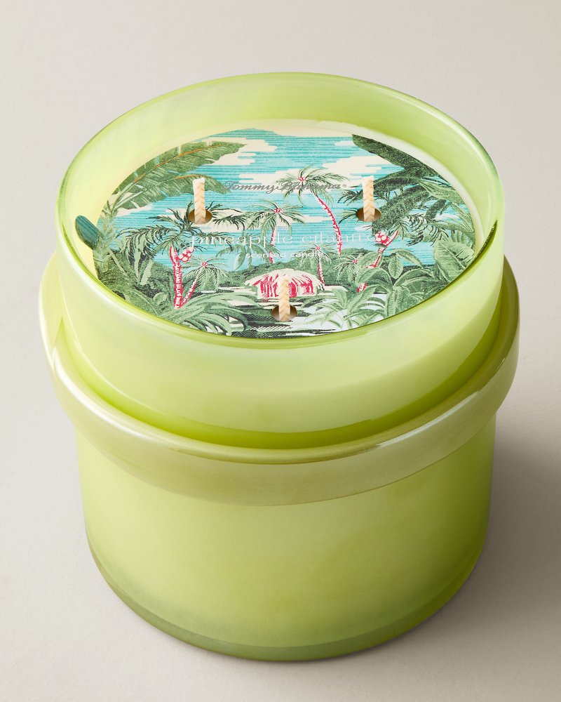 Pineapple Cilantro 38-oz. Lumina Glass 3-Wick Candle