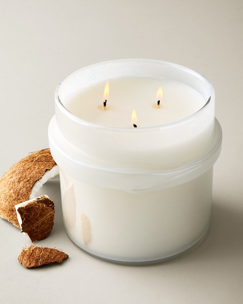 Sea Salt & Coastal Mist 38-oz. Lumina Glass 3-Wick Candle