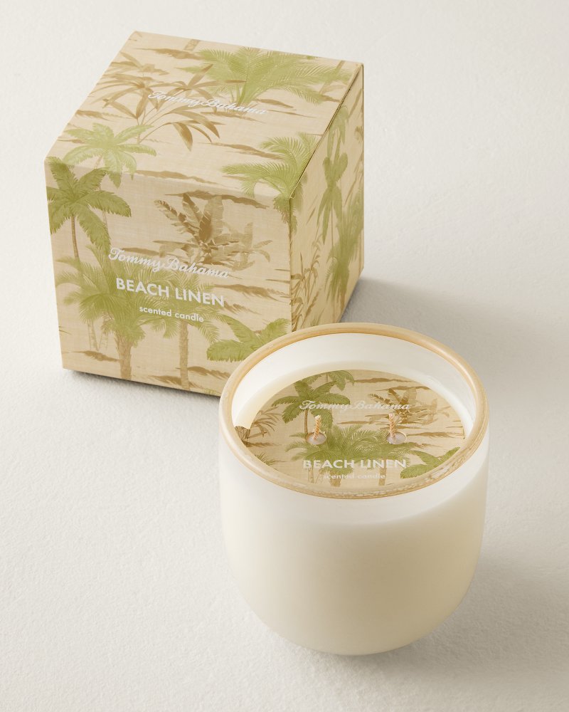 Beach Linen Powdered Glass 14.5-oz.2-Wick Candle