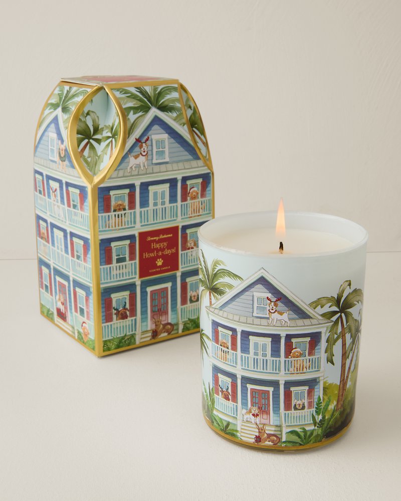 Peppermint Frost Doghouse 8.5-oz. Boxed Candle