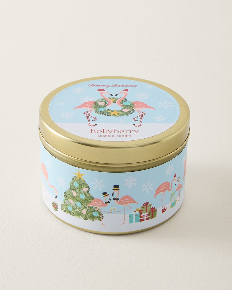 Holly Berry 6-oz. Candle Tin
