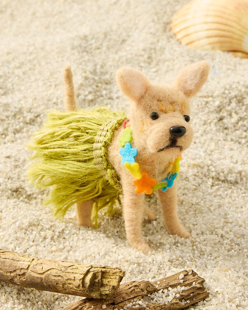 Frenchie Felt Ornament