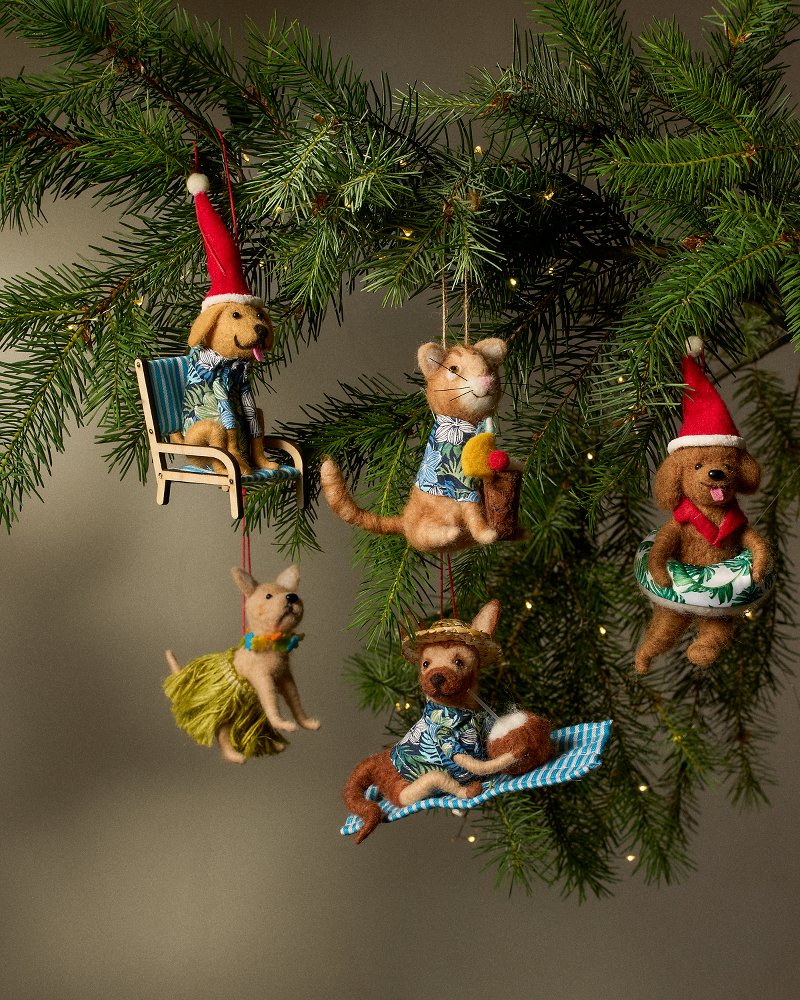 Golden Retriever Felt Ornament