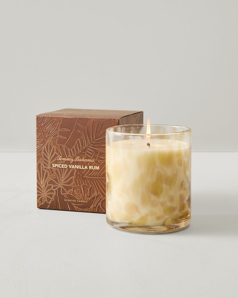 Spiced Vanilla Rum 11-oz. Glass Candle