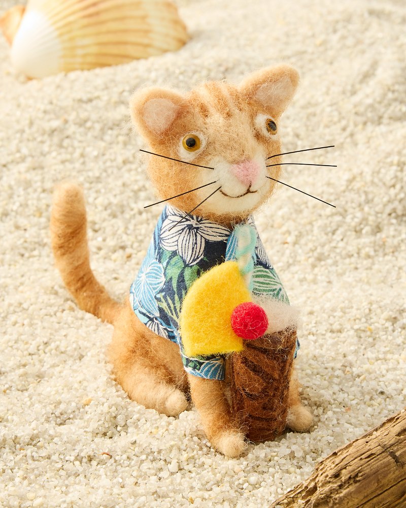 Kitty Felt Ornament