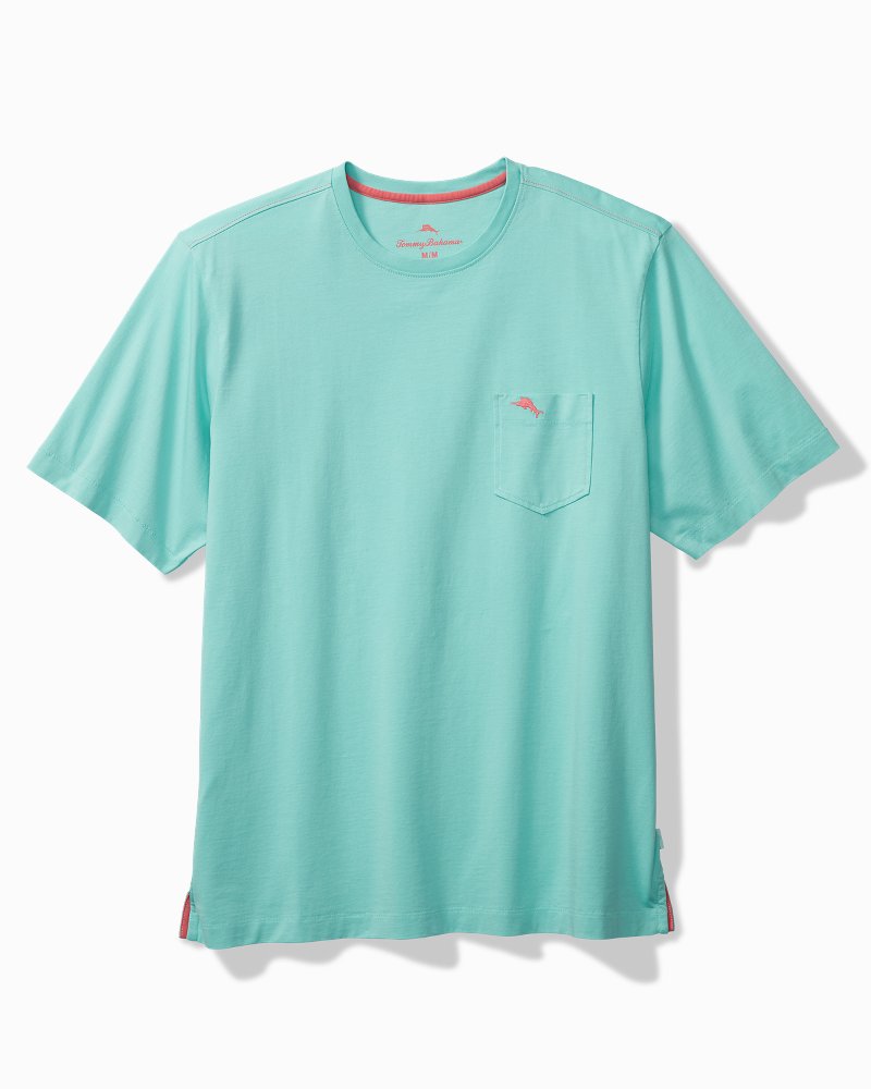 Tommy Bahama New Bali Skyline Tee Men's T Shirt Blue Swell : XL