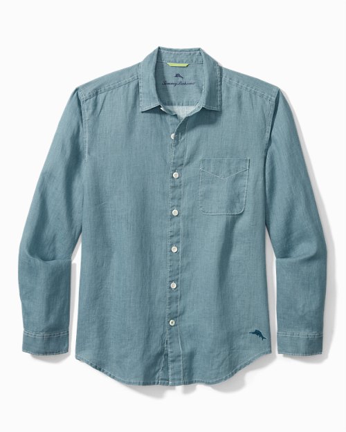 Sea Glass Breezer Linen Shirt