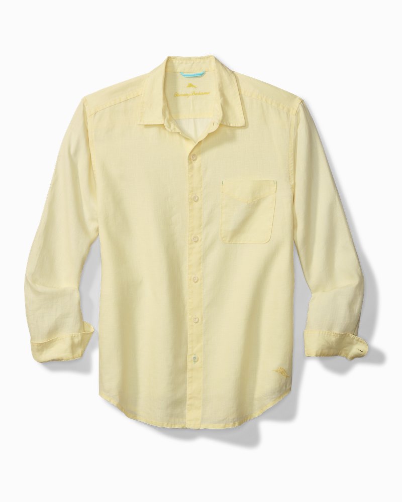tommy bahama men's long sleeve linen shirts