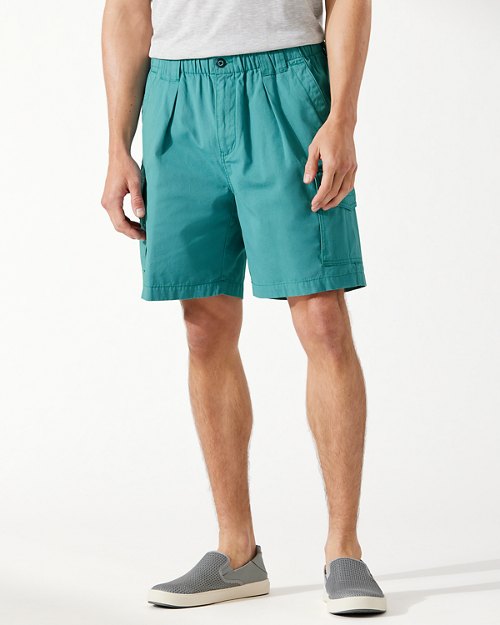 Bahama Survivor 8-inch Elastic-Waist Shorts