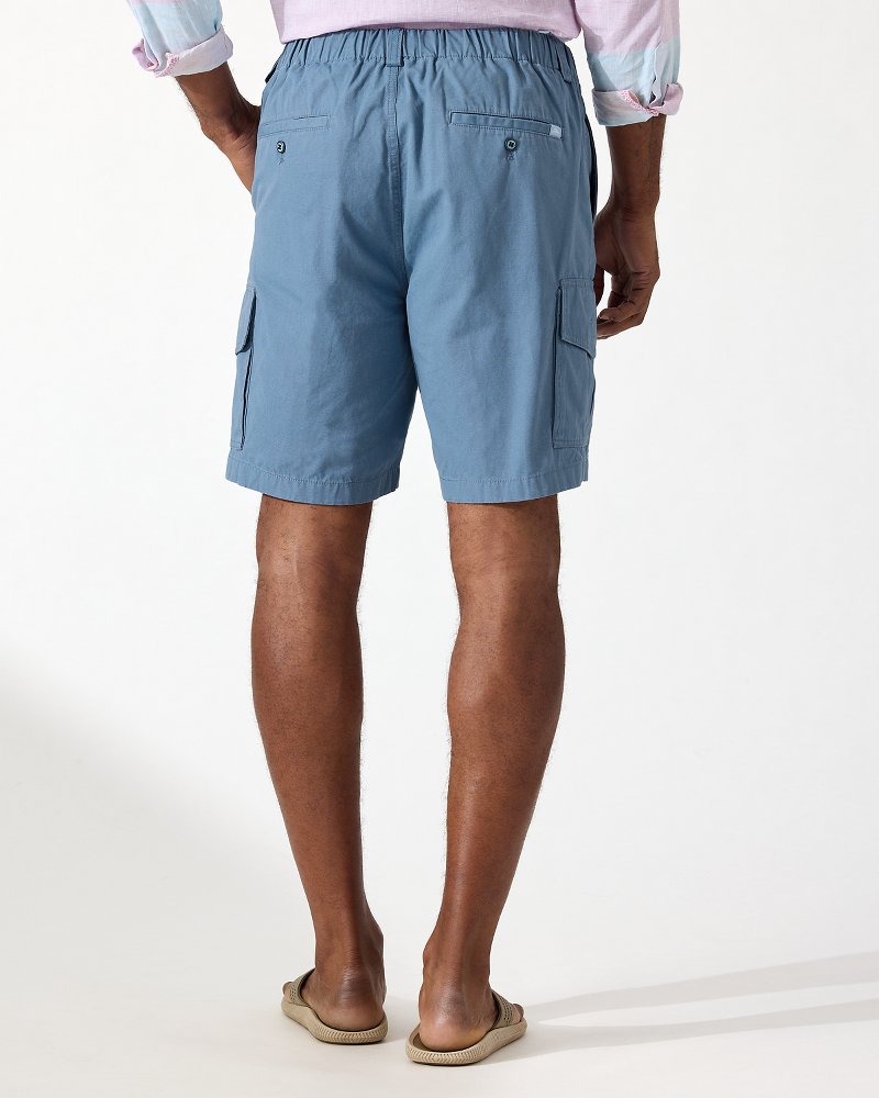 Bahama Survivor 8-inch Elastic-Waist Shorts