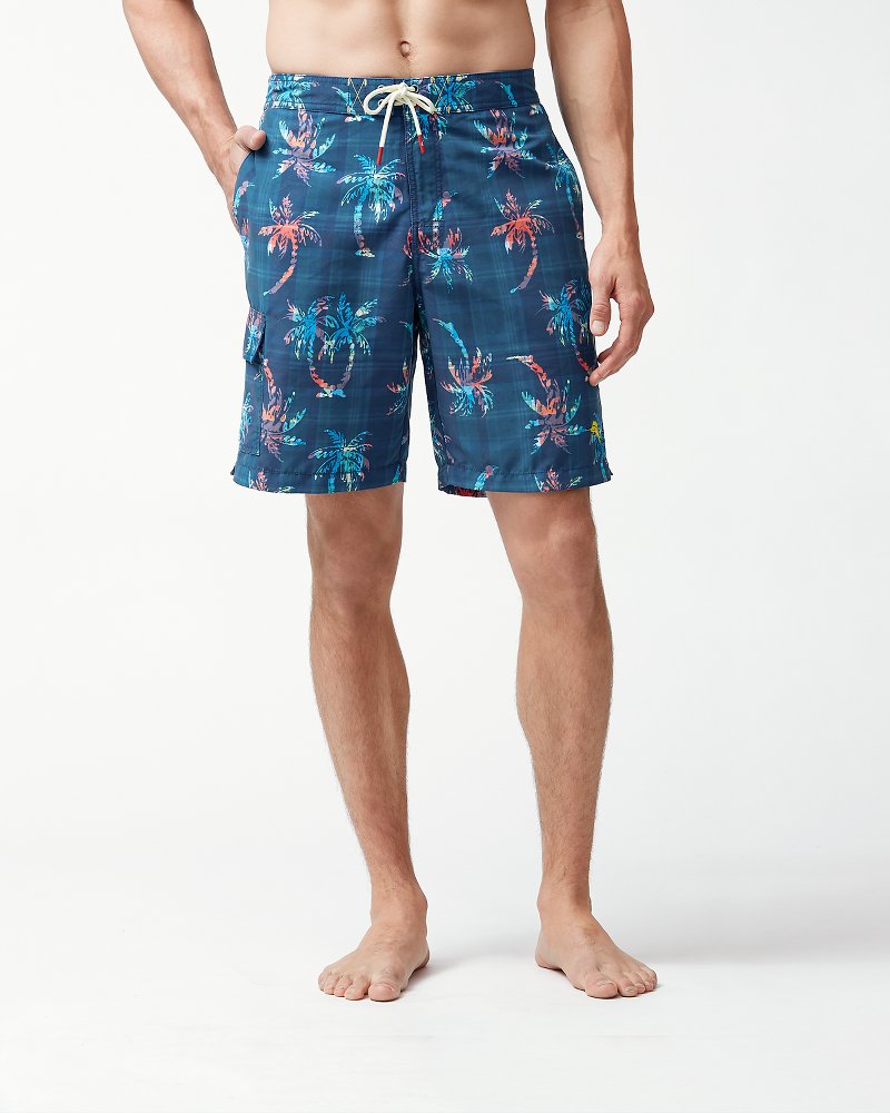 9 inch board shorts Cheap Sale Baja Palm Illusion 9 Inch Board Shorts