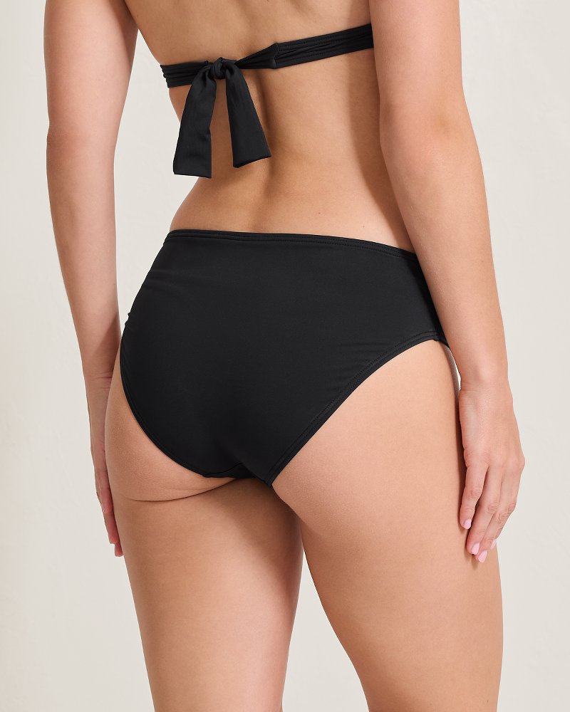 Thumbnail for Pearl High-Waist Side-Shirred Bikini Bottoms