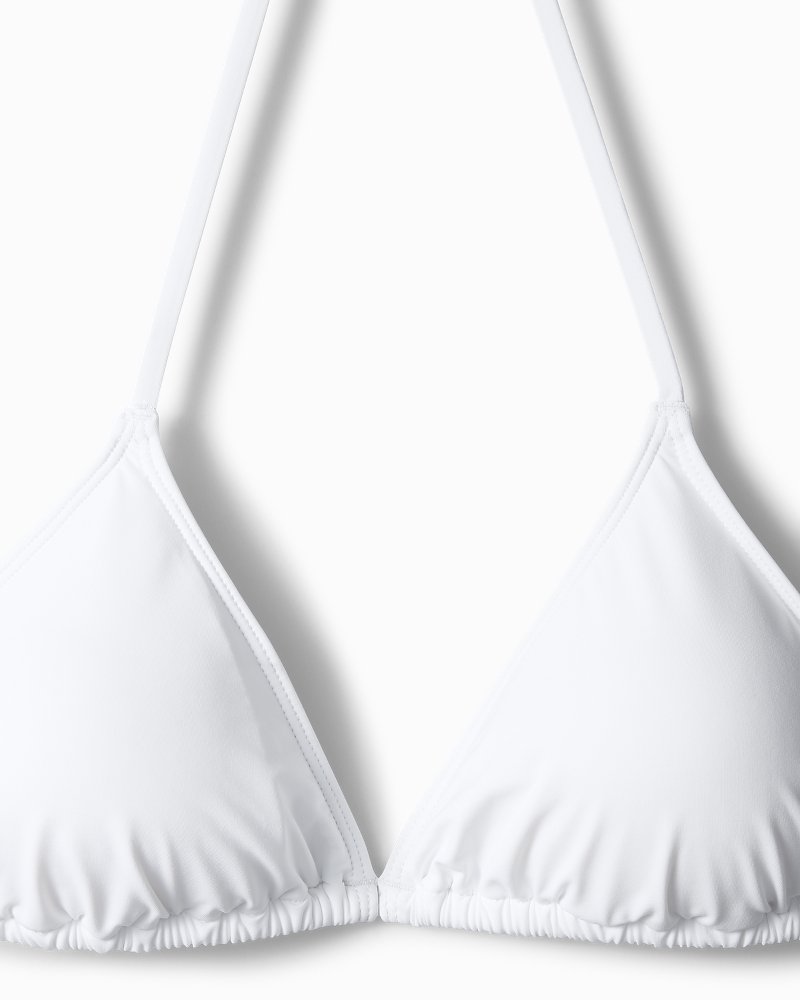 Thumbnail for Pearl Triangle Bikini Top