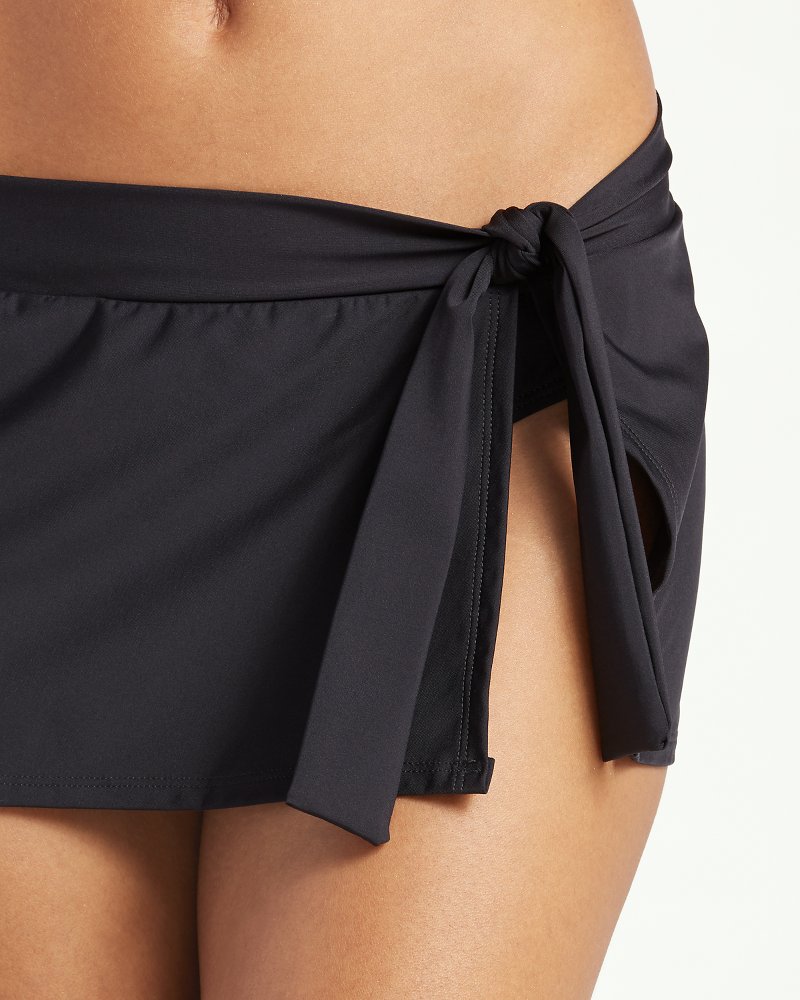 Thumbnail for Pearl Skirted Side-Tie Skirted Bikini Bottoms