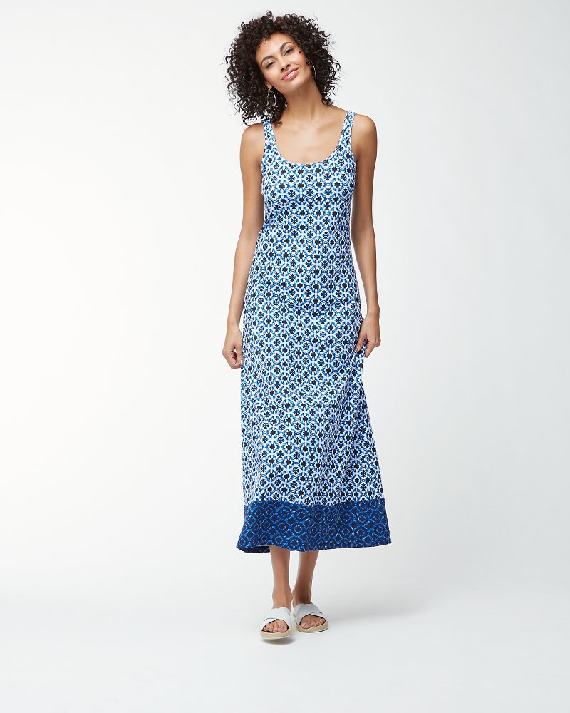 Shibori Splash Tank Dress