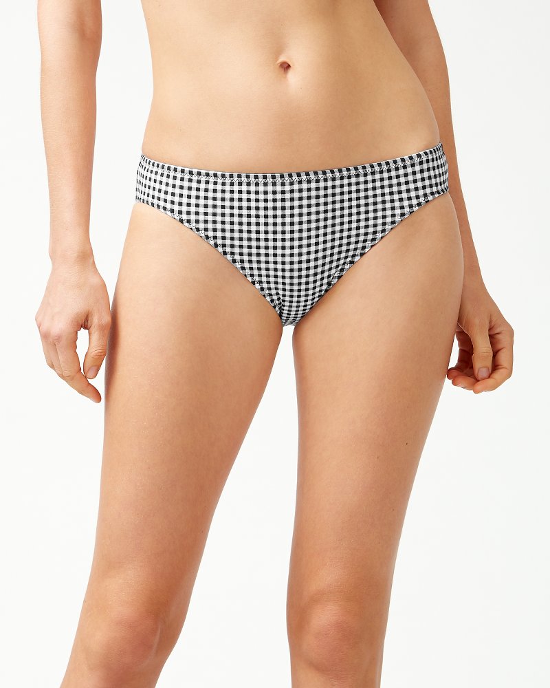 Gingham Reversible Hipster Bikini Bottoms