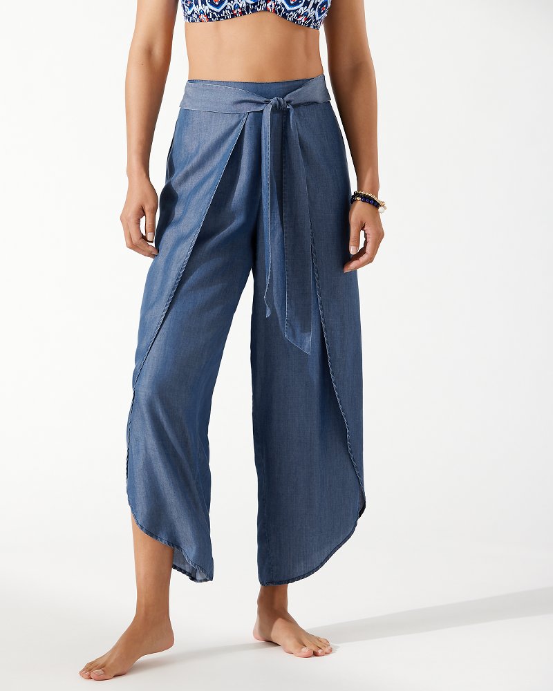 wrap around beach pants