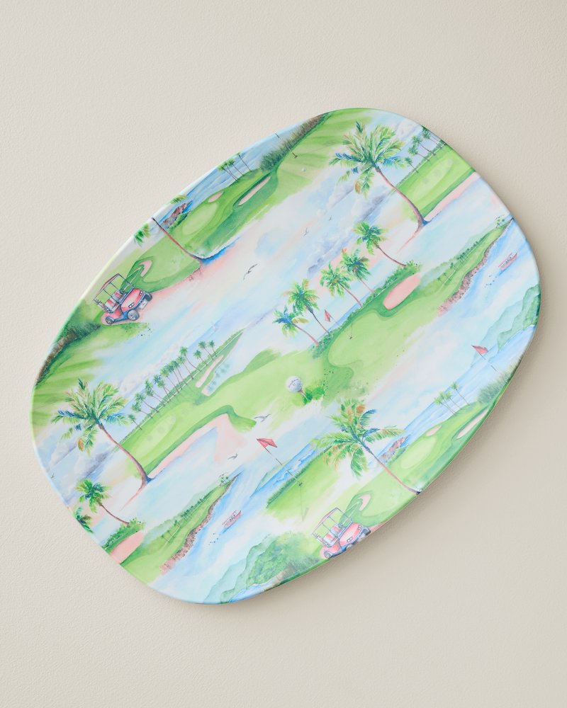 Tommy Bahama x Mariposa Golf Course Platter