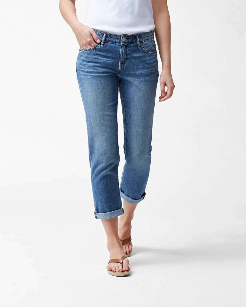 Boracay Indigo High-Rise Ankle Jeans