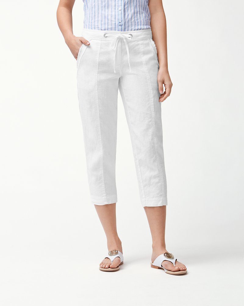 Tommy bahama white sales linen pants