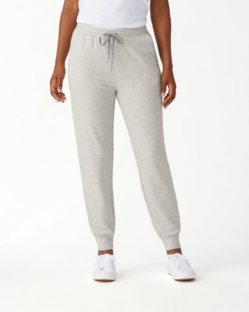 Marled French-Terry Jogger Sweatpants for Women