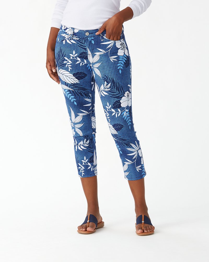 Basta Blossoms Cropped Jeans