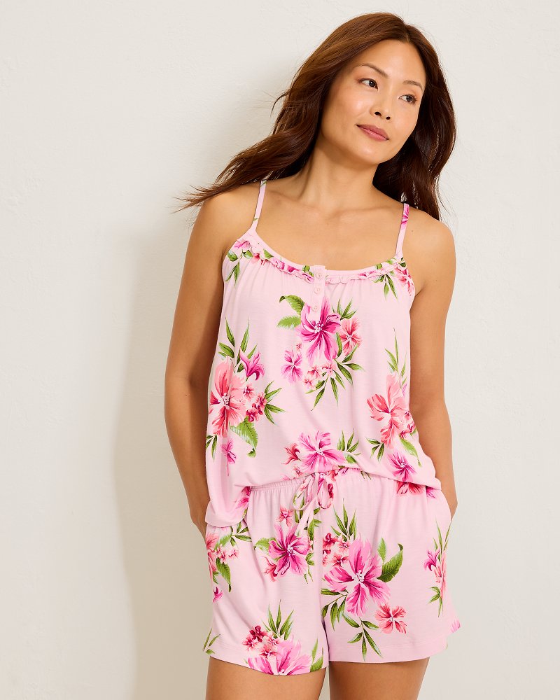 Jersey Tank Top & Shorts Pajama Set