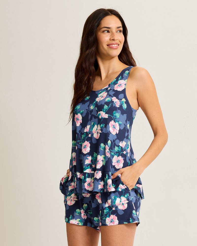 Jersey Tank Top & Boxers Pajama Set