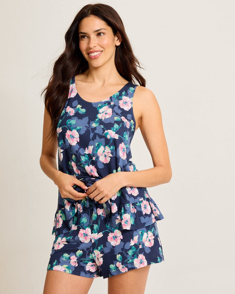 Jersey Tank Top & Boxers Pajama Set