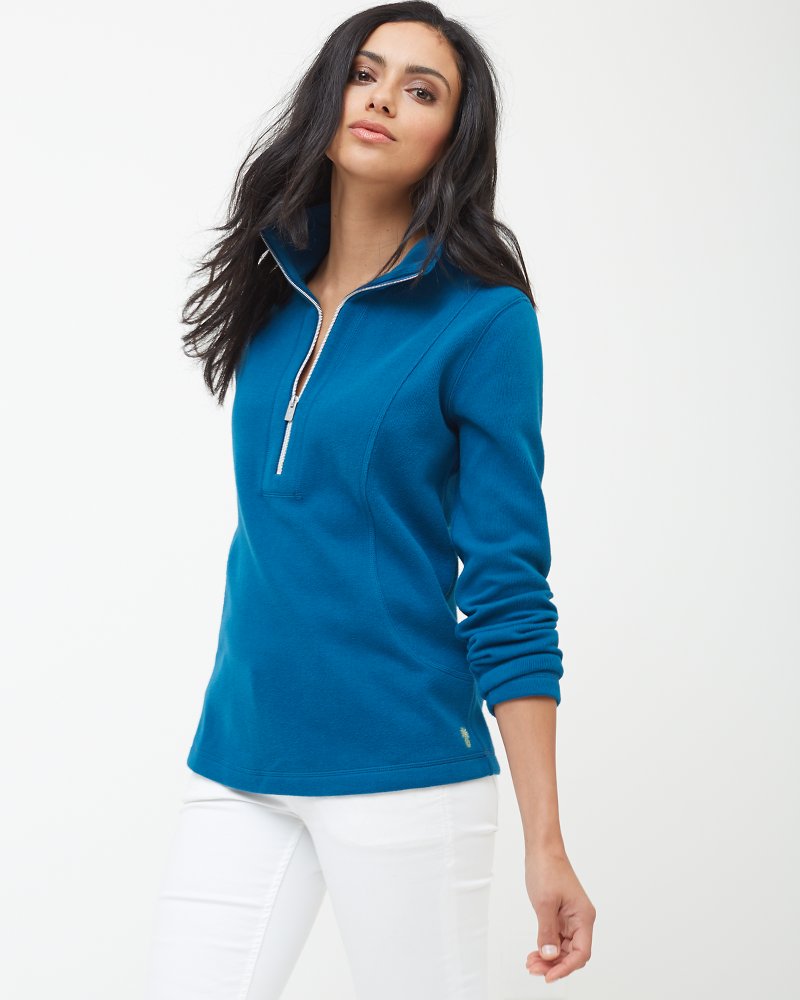 tommy bahama aruba half zip