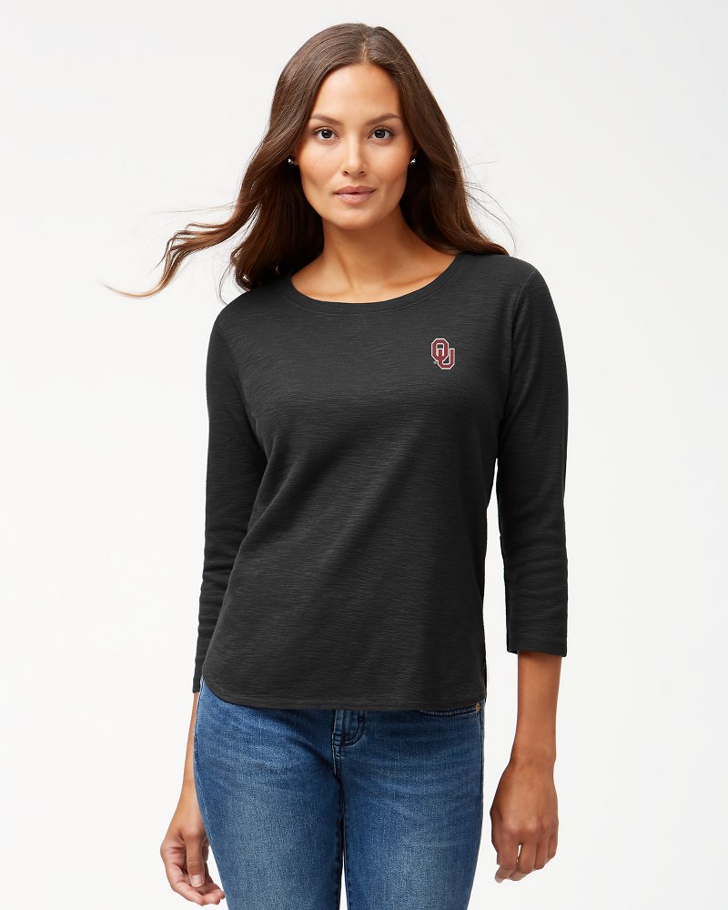 Collegiate Ashby Isles Rib 3/4-Sleeve T-Shirt