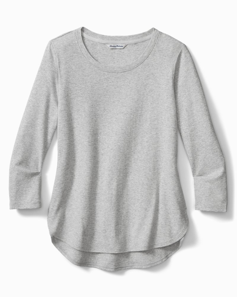 Ashby Rib Sleeve T Shirt