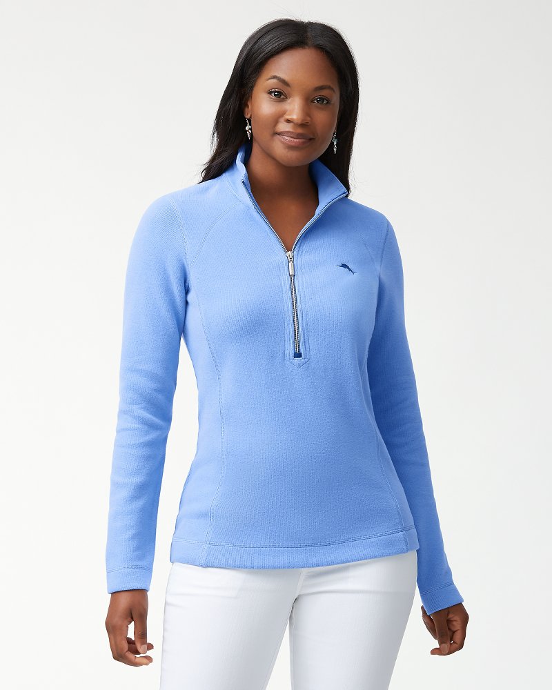 tommy bahama aruba half zip