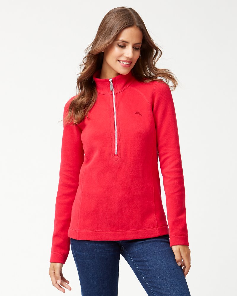 tommy bahama aruba half zip