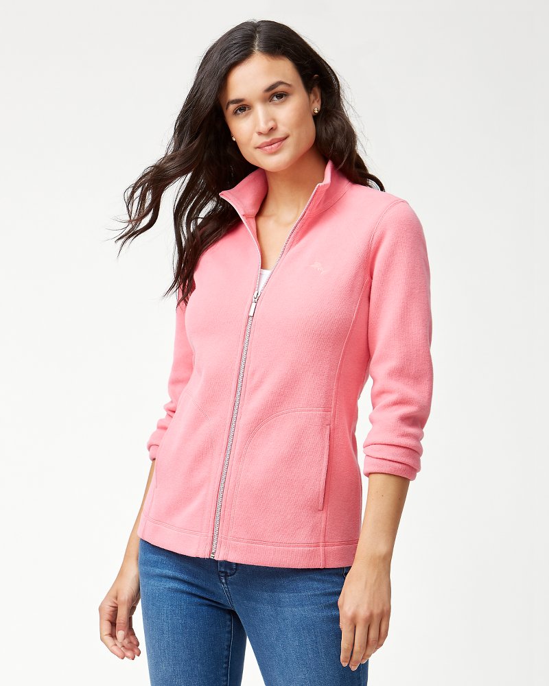 tommy bahama full zip sweatshirt