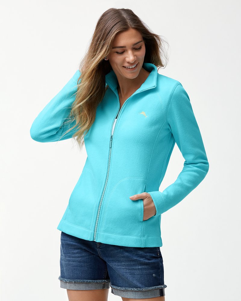 tommy bahama aruba full zip sweatshirt