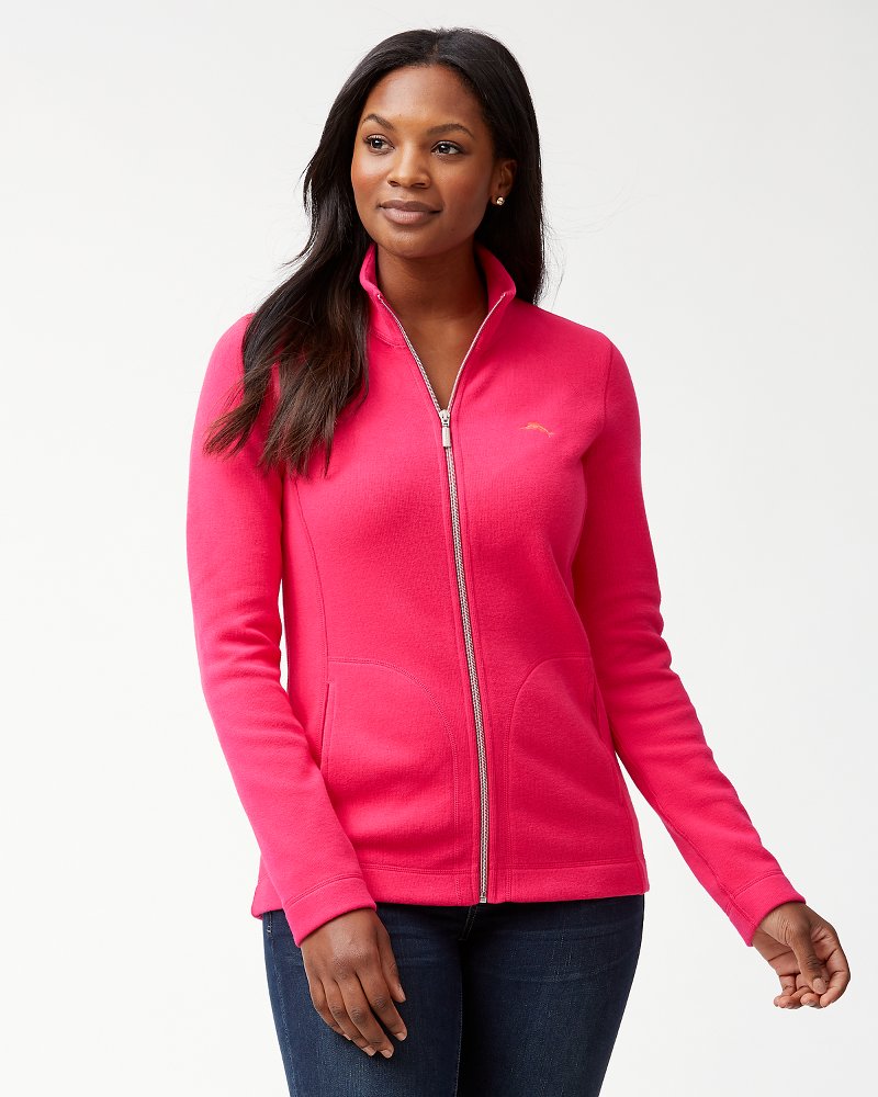 tommy bahama aruba full zip sweatshirt