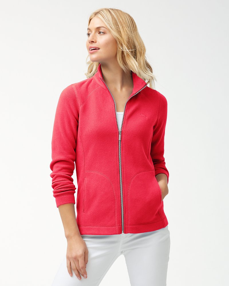 tommy bahama aruba full zip sweatshirt