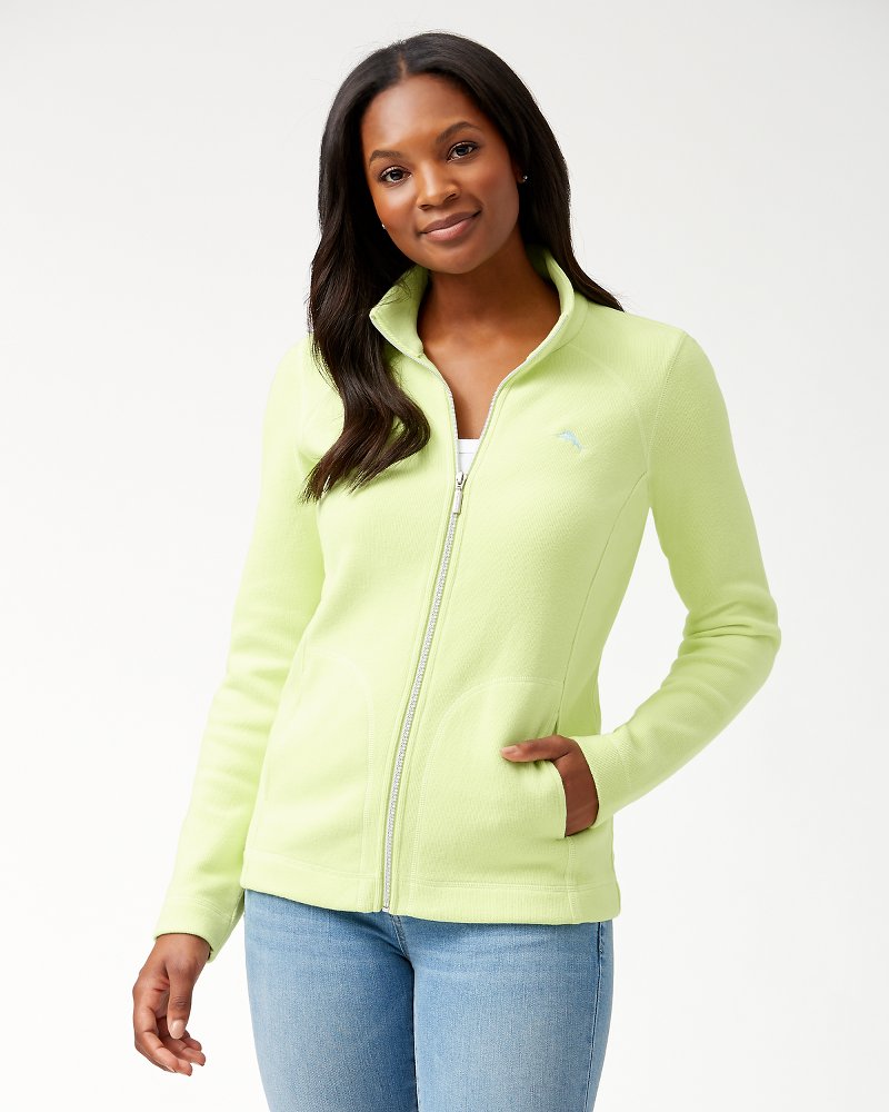 tommy bahama aruba full zip sweatshirt