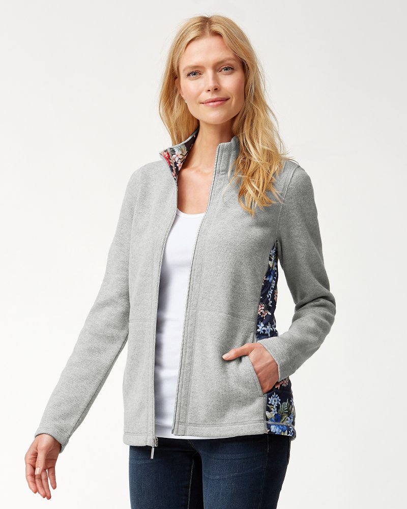 tommy bahama full zip sweatshirt