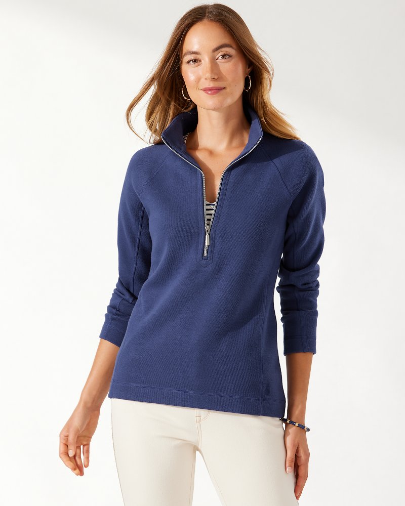 Tommy bahama aruba full best sale zip sweatshirt