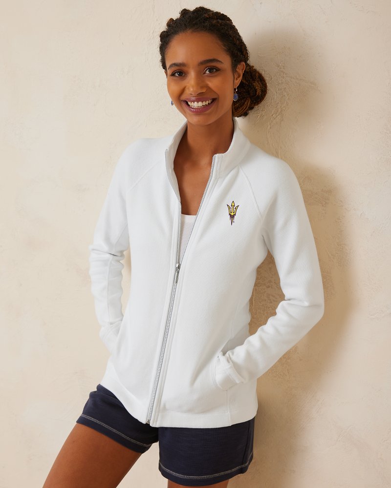 Thumbnail for Collegiate Aruba Full-Zip Sweatshirt