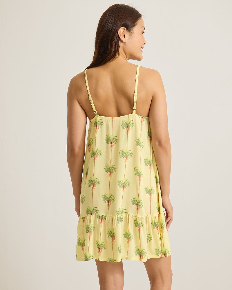 Thumbnail for Challis Sleeveless Short Sleep Dress