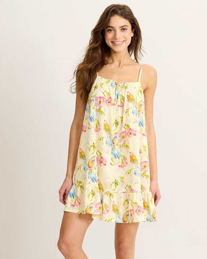 Lawn Sleeveless Short Chemise