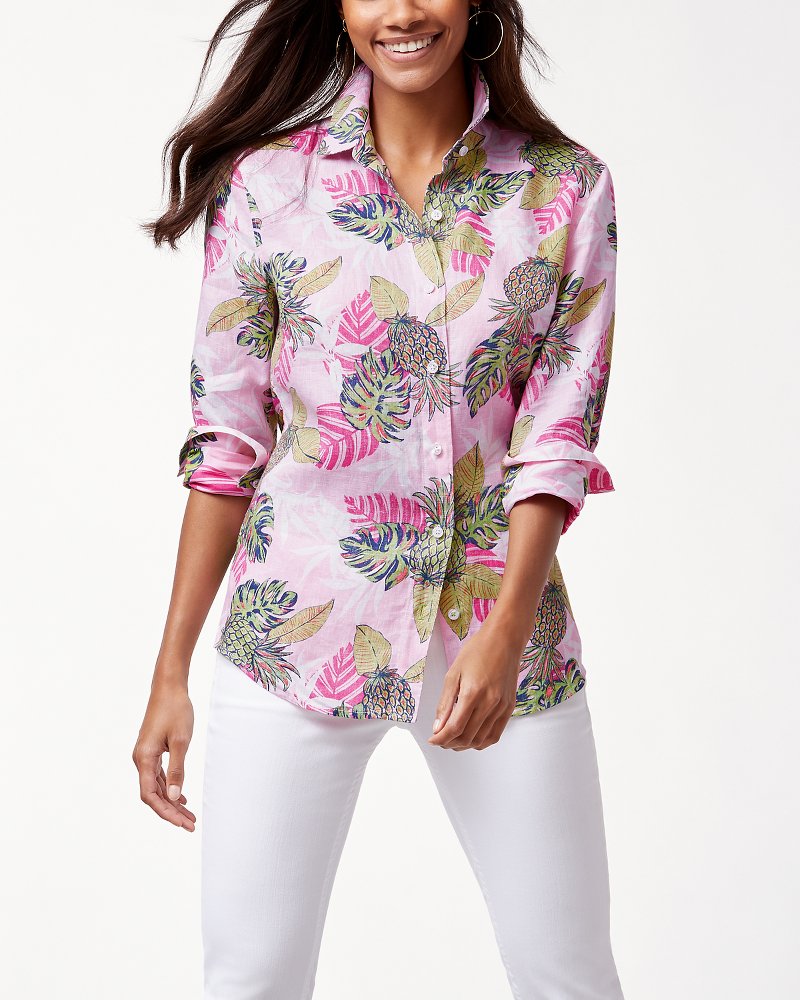 Tommy bahama 2025 pineapple shirt