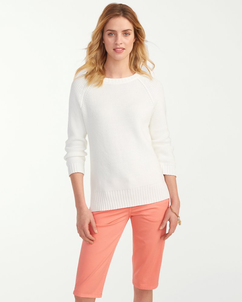 Cotton hot sale shaker sweater