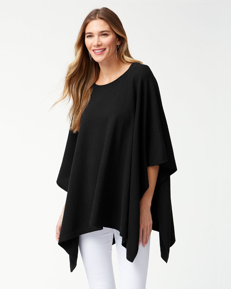 Island Cashmere Poncho