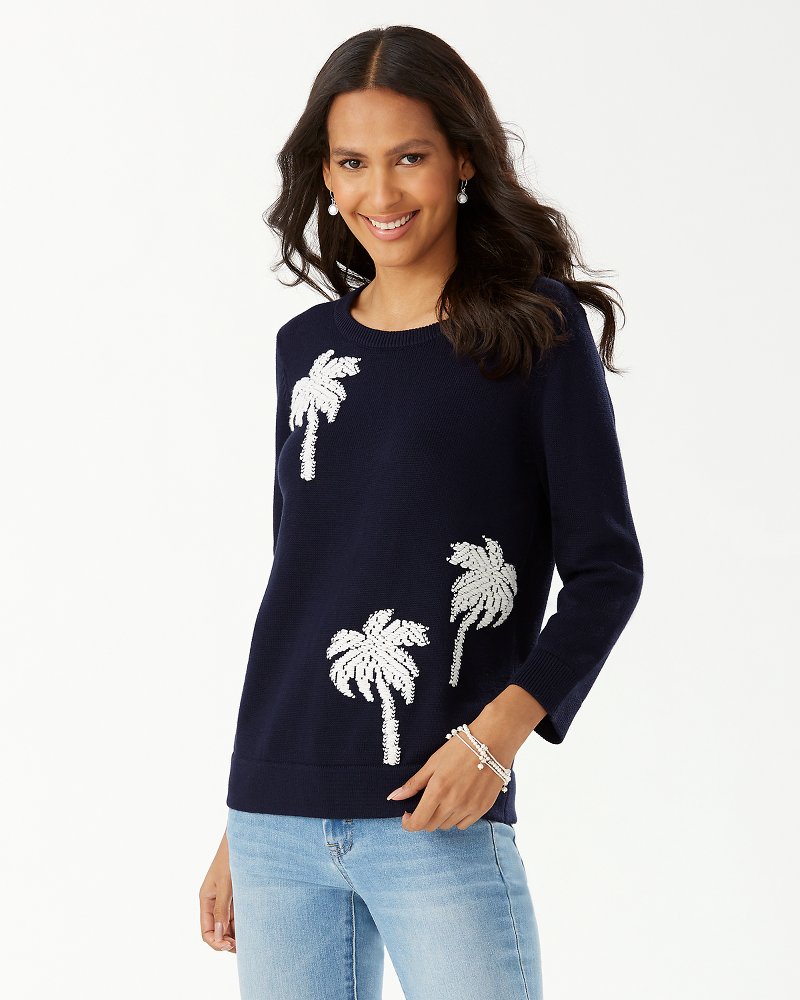 tommy bahama palm tree sweater
